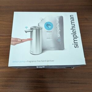 New Simple Human Sensor Pump 32oz Aloe Vera Fragrance Free Hand Sanitizer